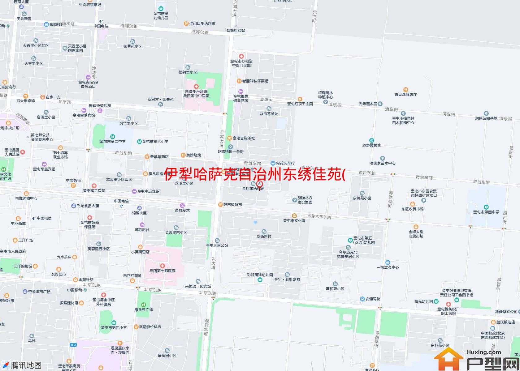 东绣佳苑(迎宾大道)小区 - 户型网