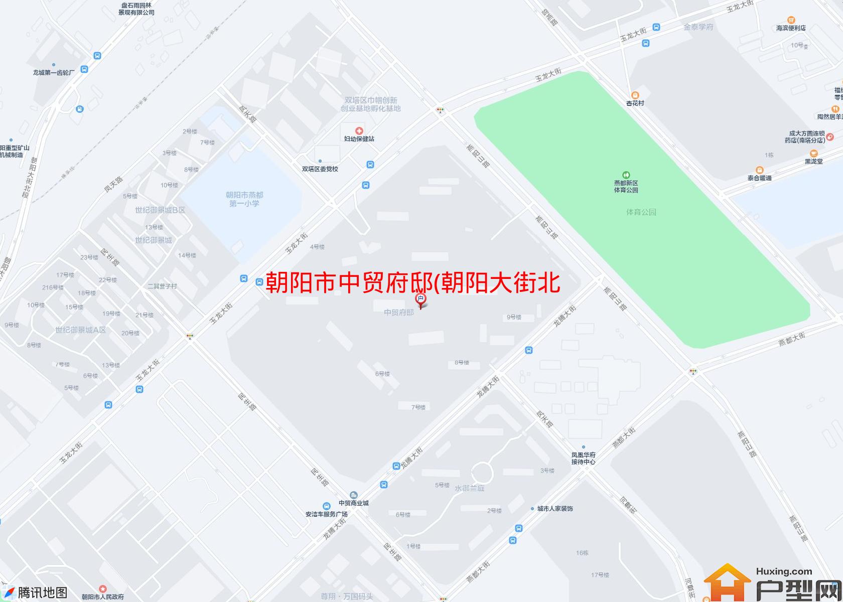 中贸府邸(朝阳大街北段59号)小区 - 户型网