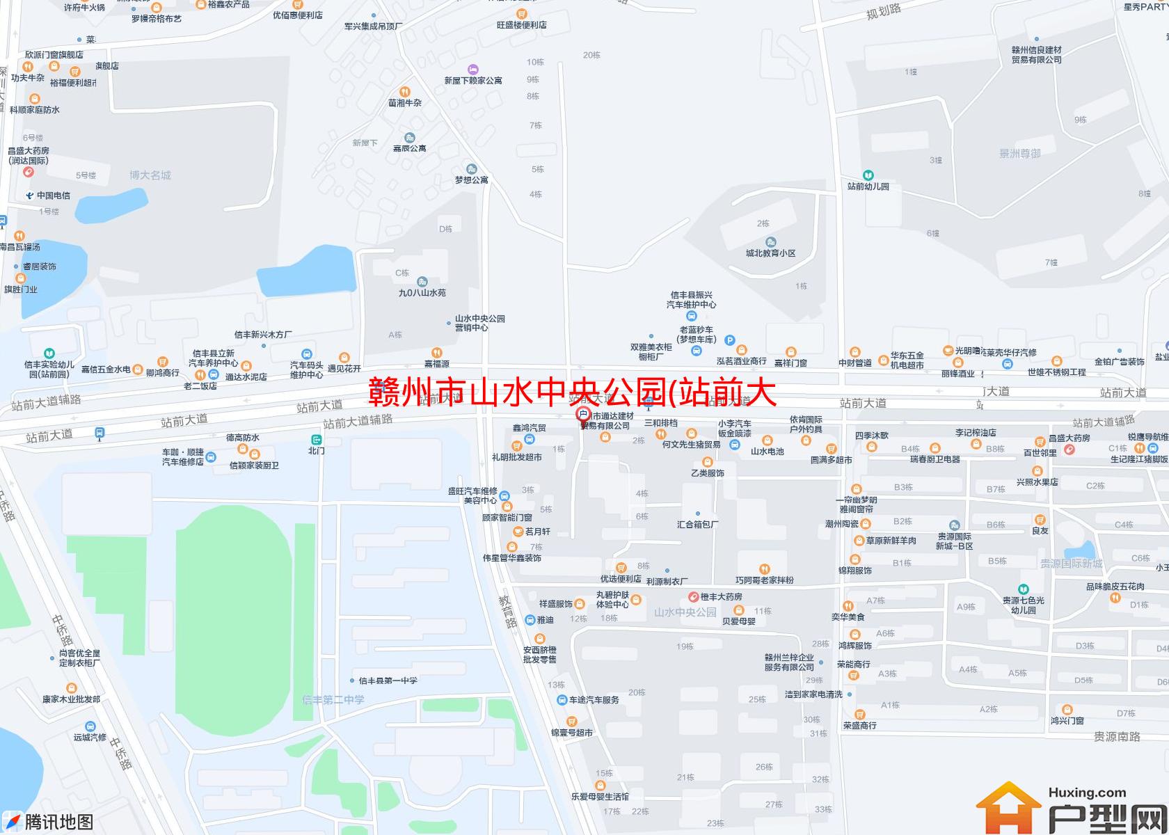 山水中央公园(站前大道)小区 - 户型网