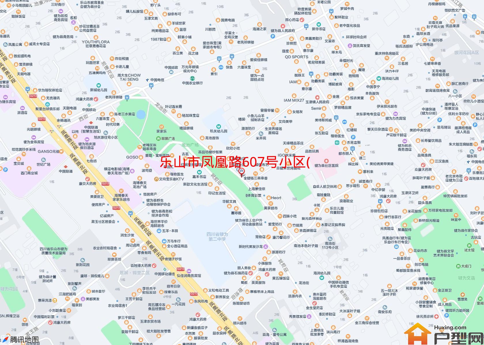 凤凰路607号小区(凤凰路607号)小区 - 户型网