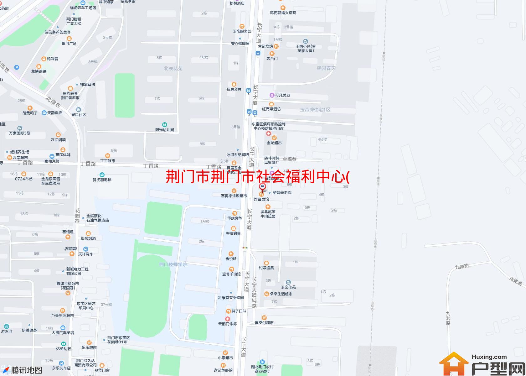 荆门市社会福利中心(金龙泉大道18号)小区 - 户型网