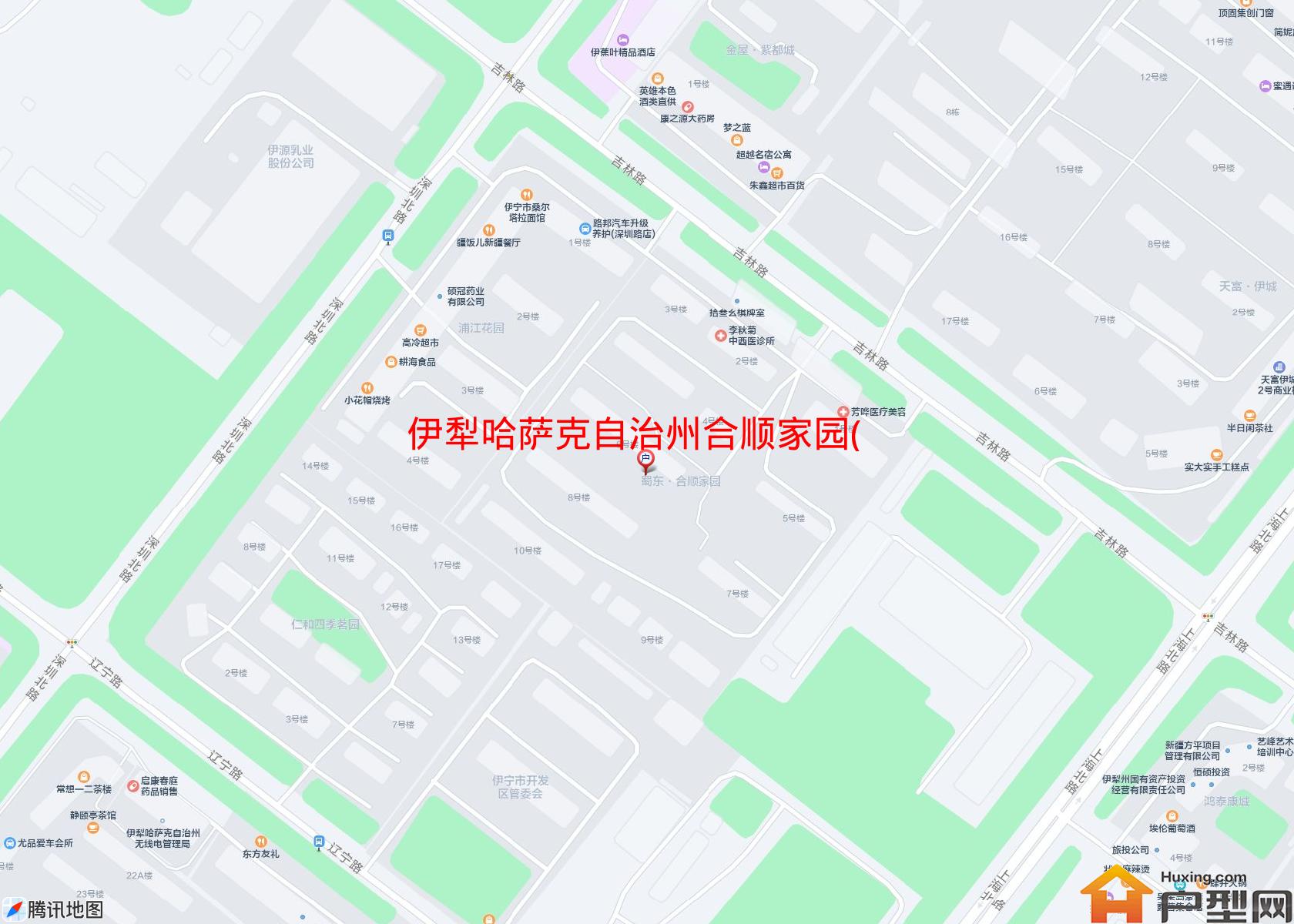 合顺家园(吉林路1299号)小区 - 户型网