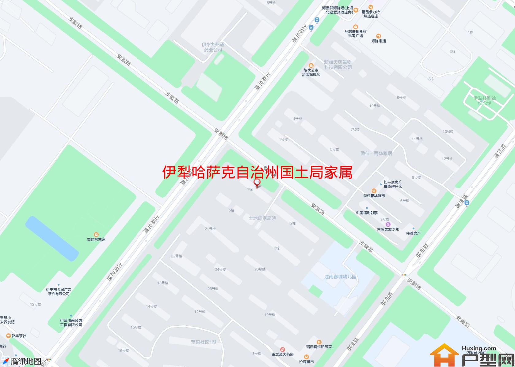 国土局家属院(安徽路1055号)小区 - 户型网