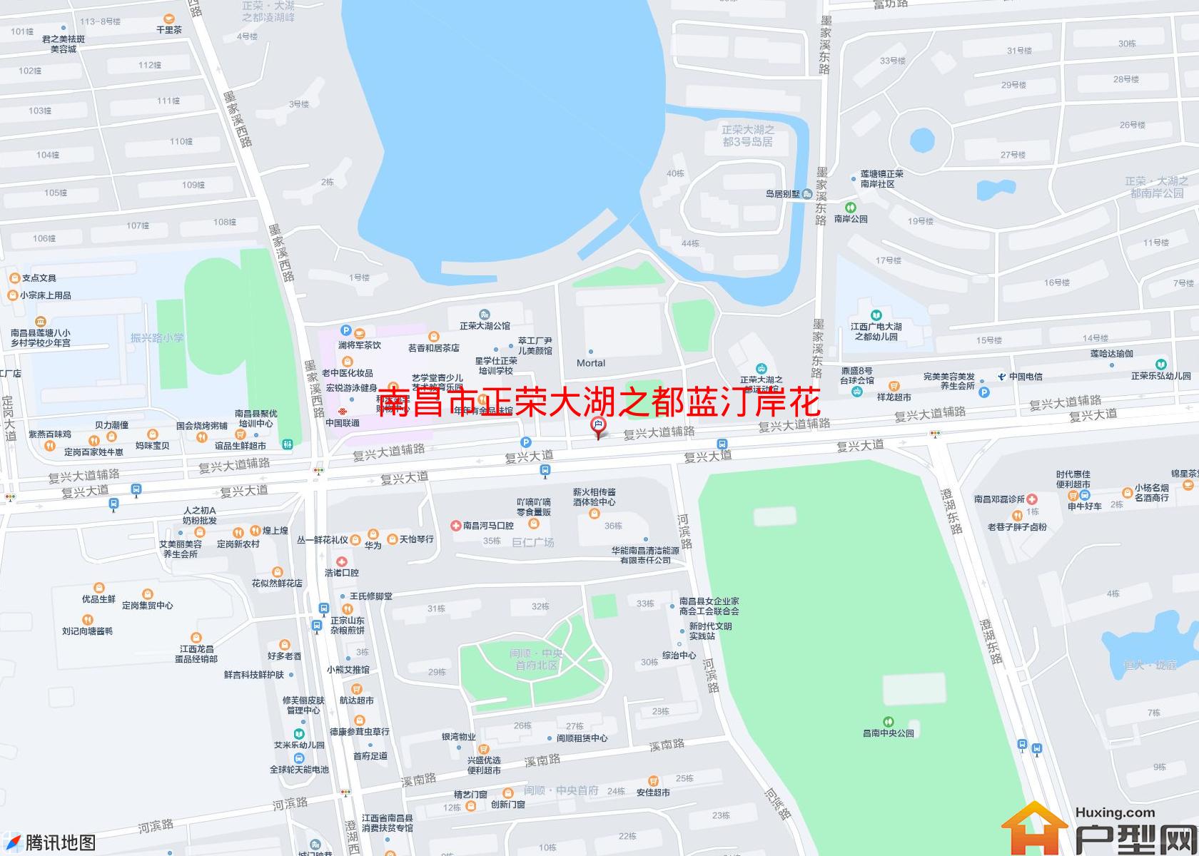 正荣大湖之都蓝汀岸花园小区 - 户型网