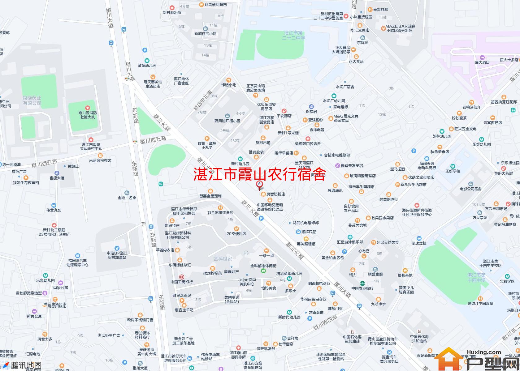 霞山农行宿舍小区 - 户型网