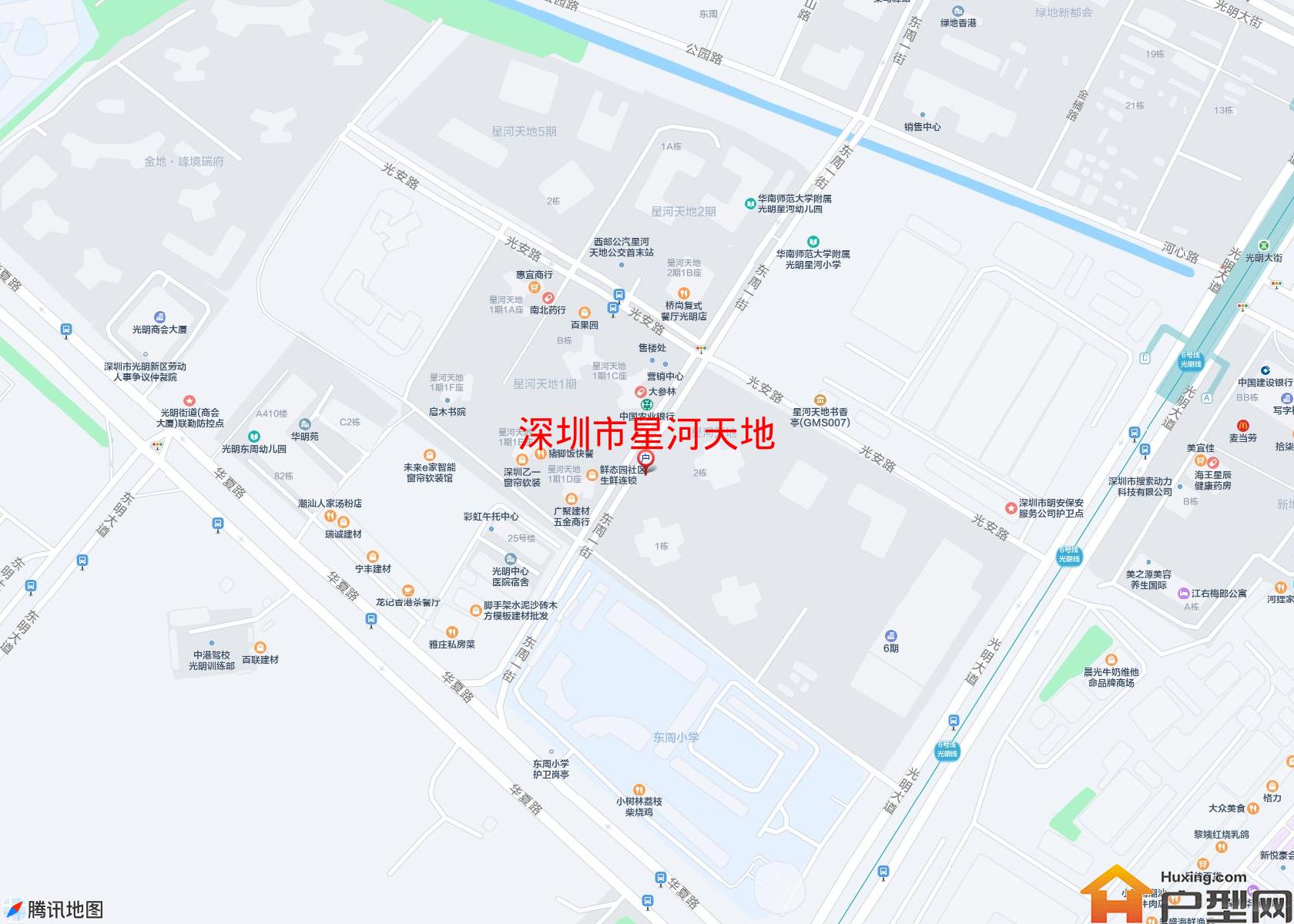 星河天地小区 - 户型网