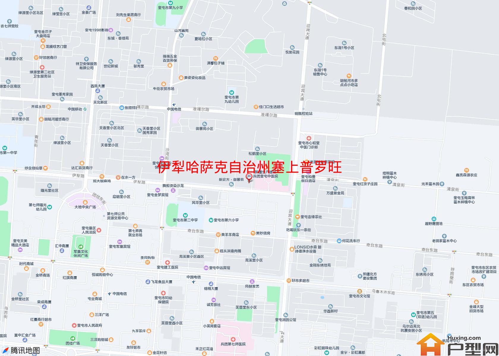 塞上普罗旺斯(伊犁路)小区 - 户型网