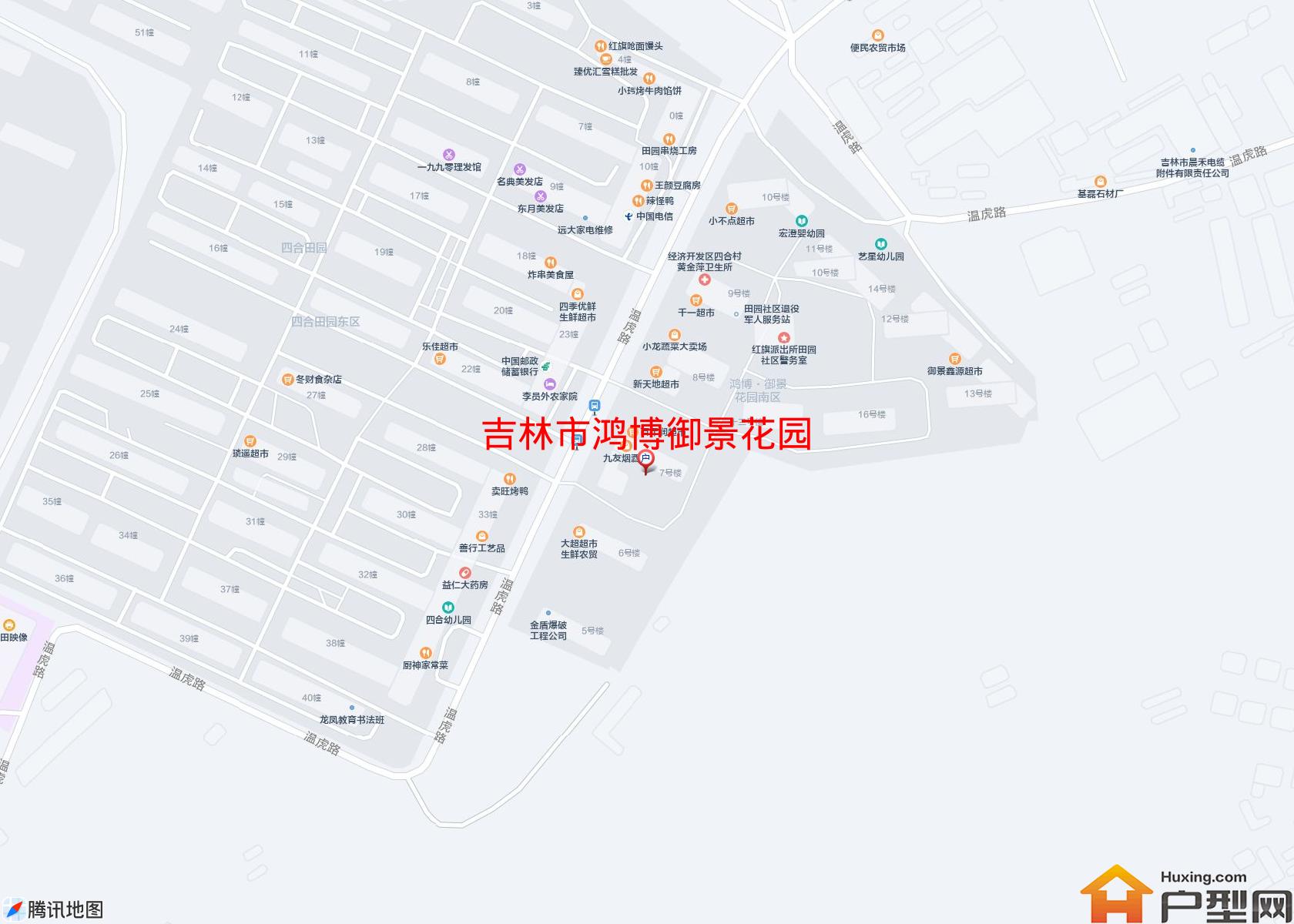鸿博御景花园小区 - 户型网
