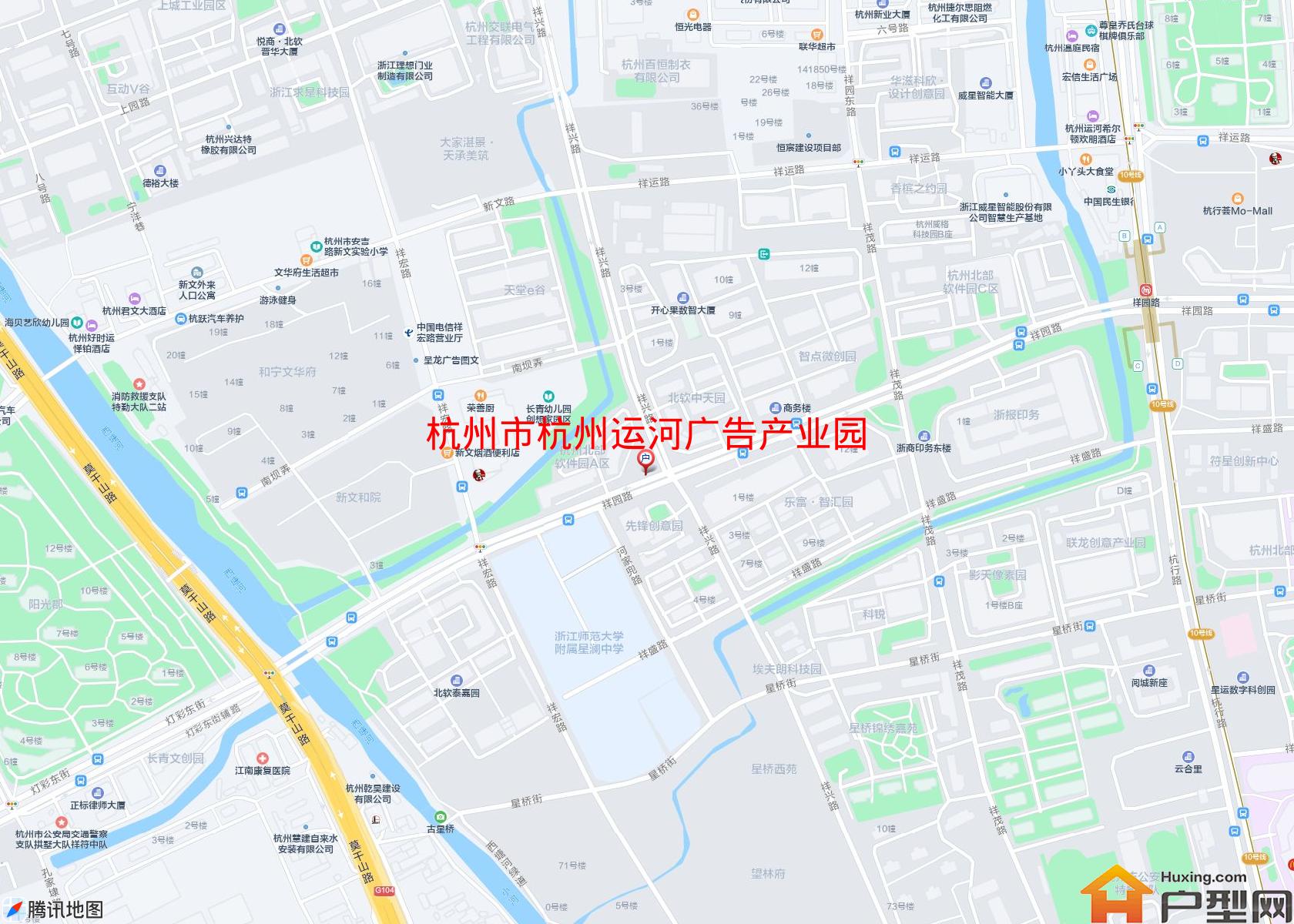 杭州运河广告产业园小区 - 户型网