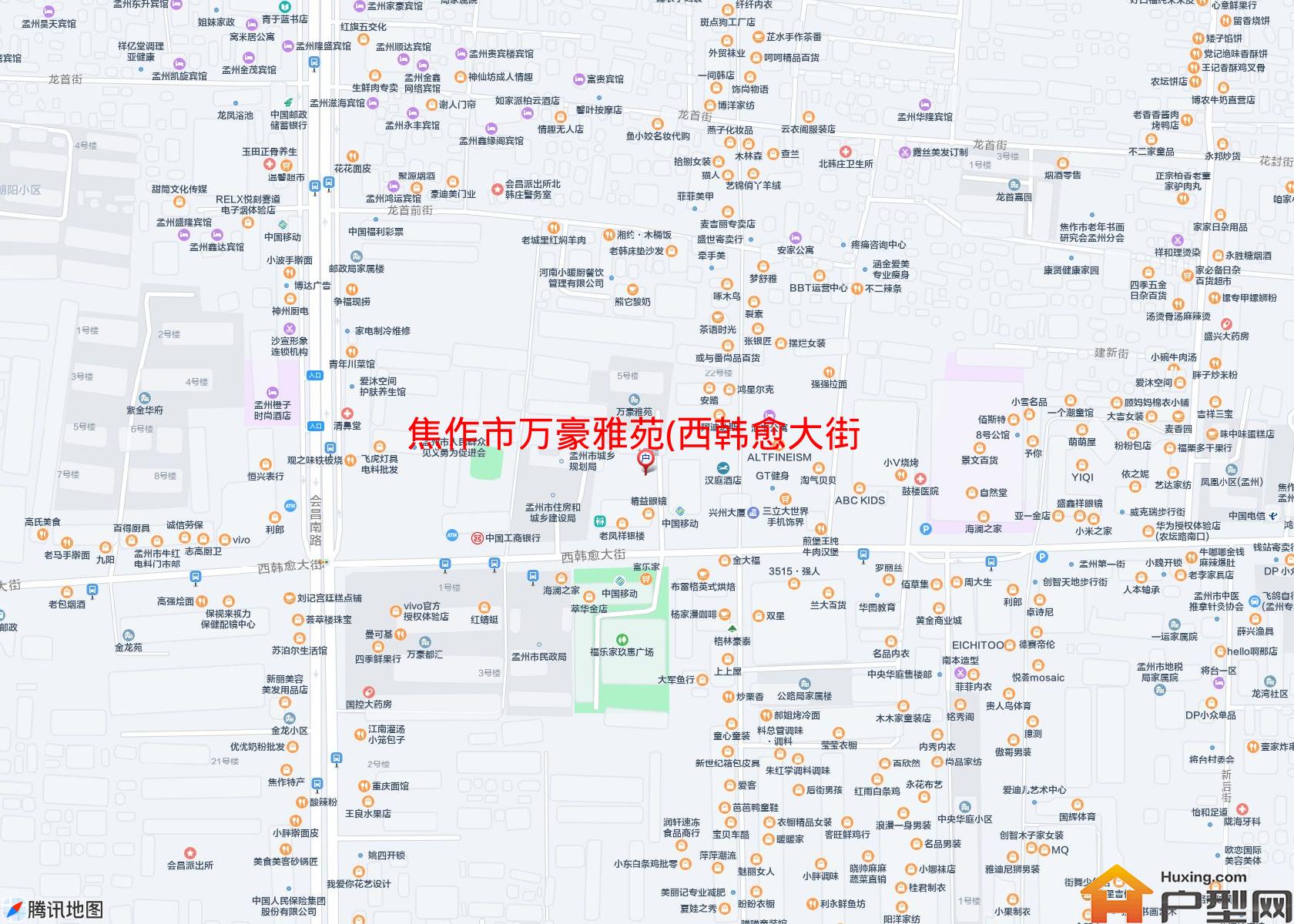 万豪雅苑(西韩愈大街)小区 - 户型网