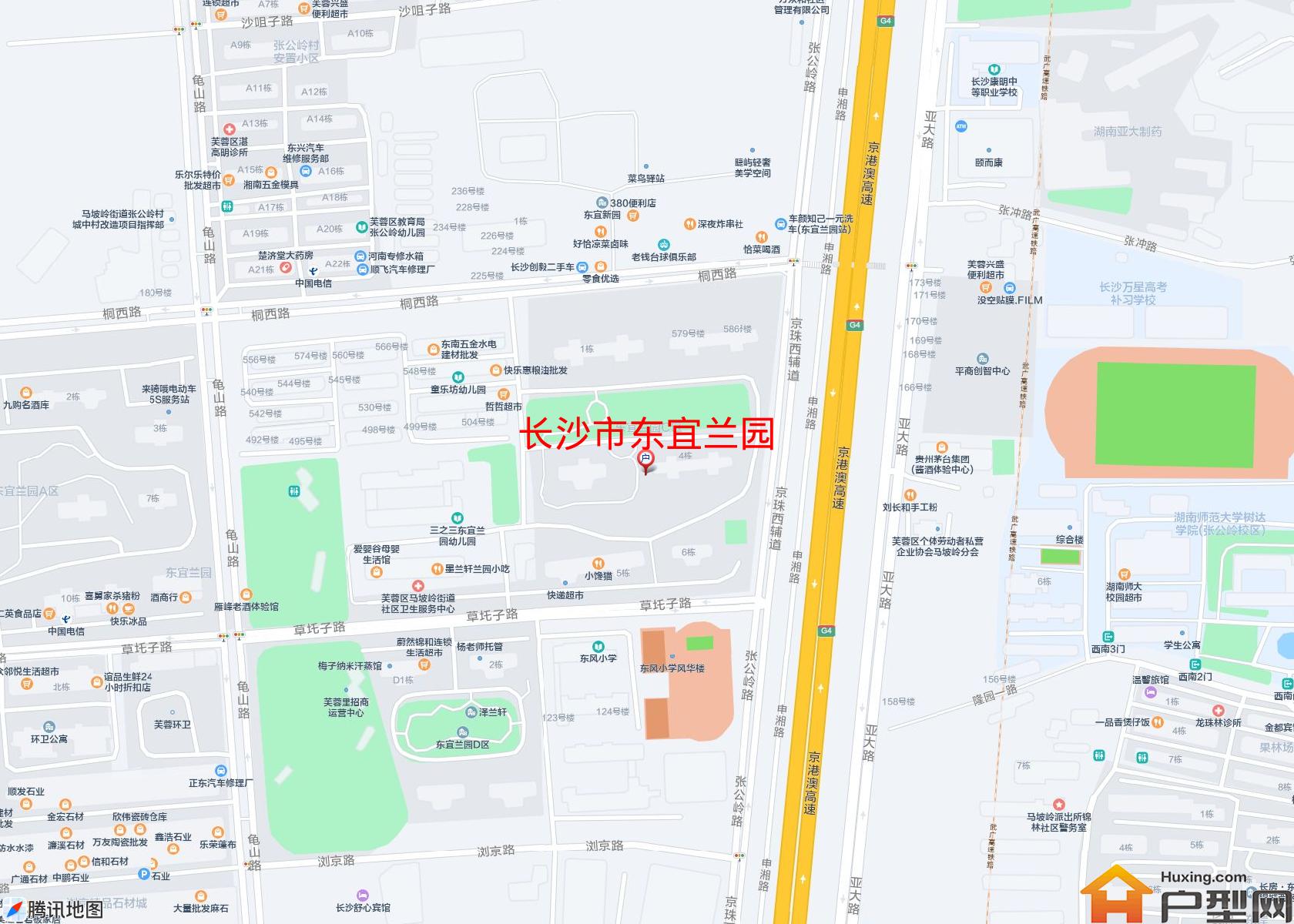 东宜兰园小区 - 户型网