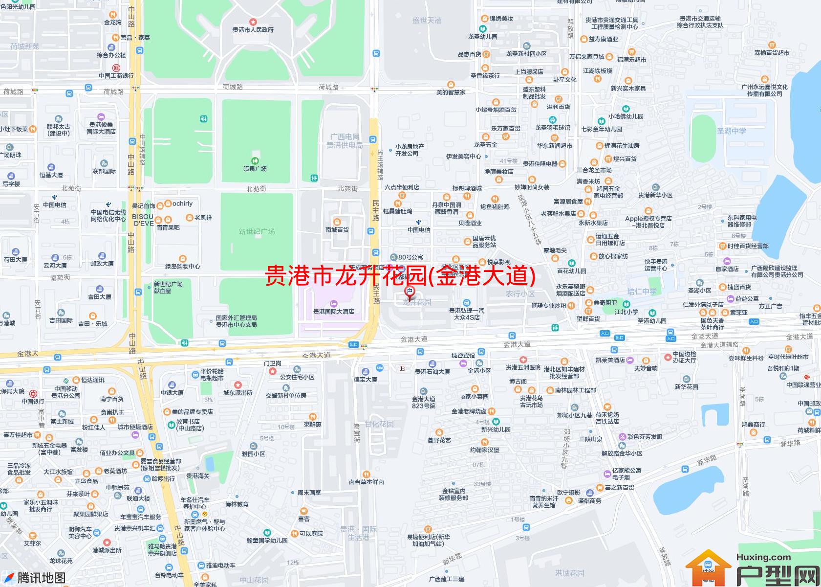 龙升花园(金港大道)小区 - 户型网