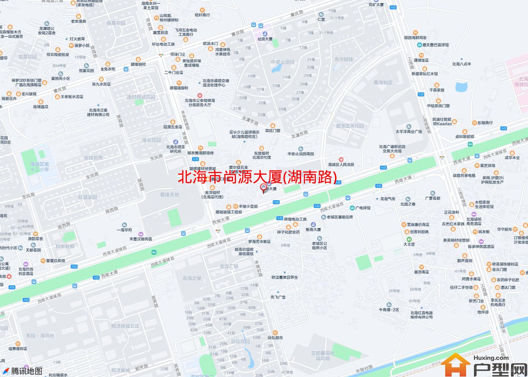尚源大厦(湖南路)小区 - 户型网