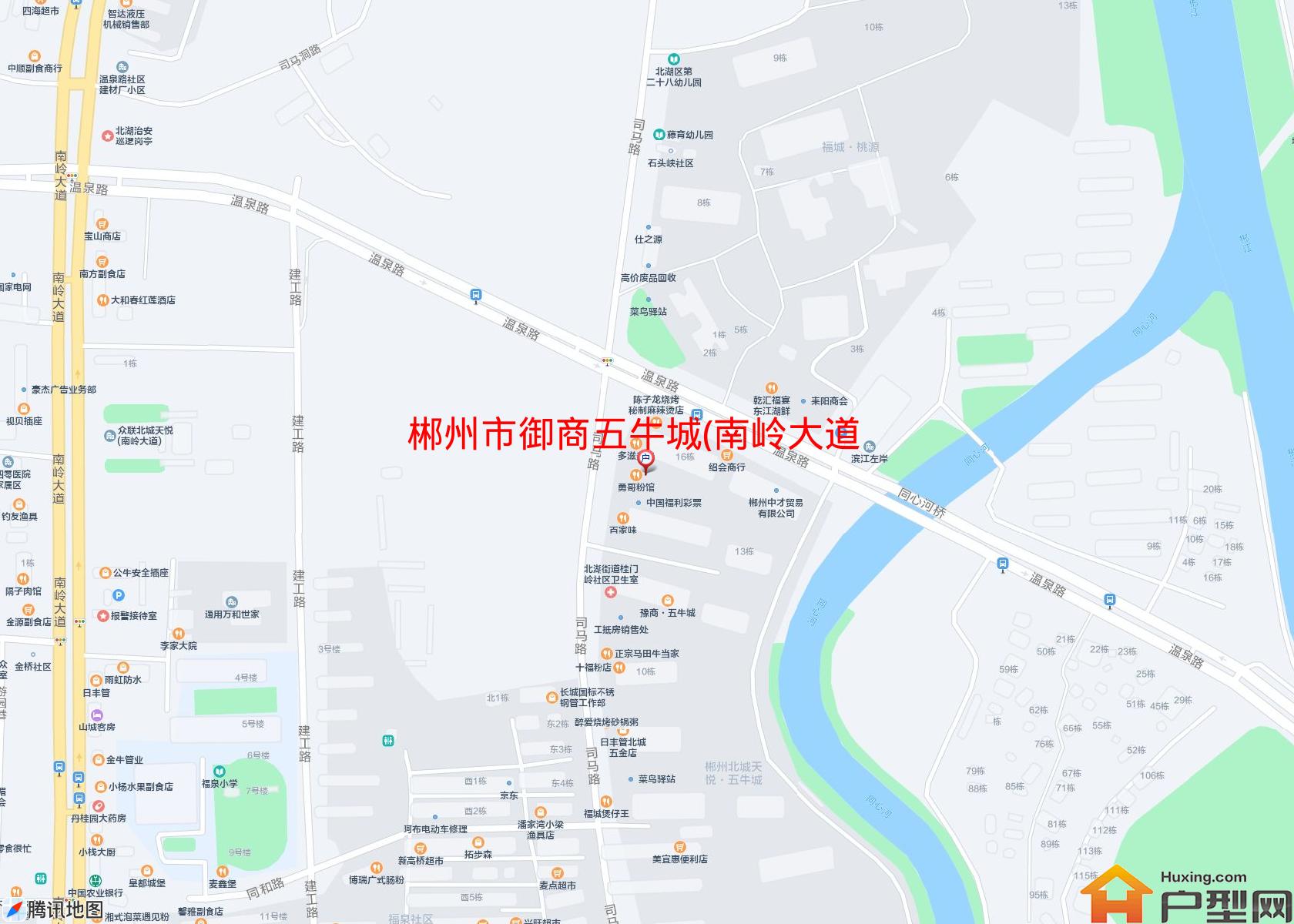 御商五牛城(南岭大道)小区 - 户型网