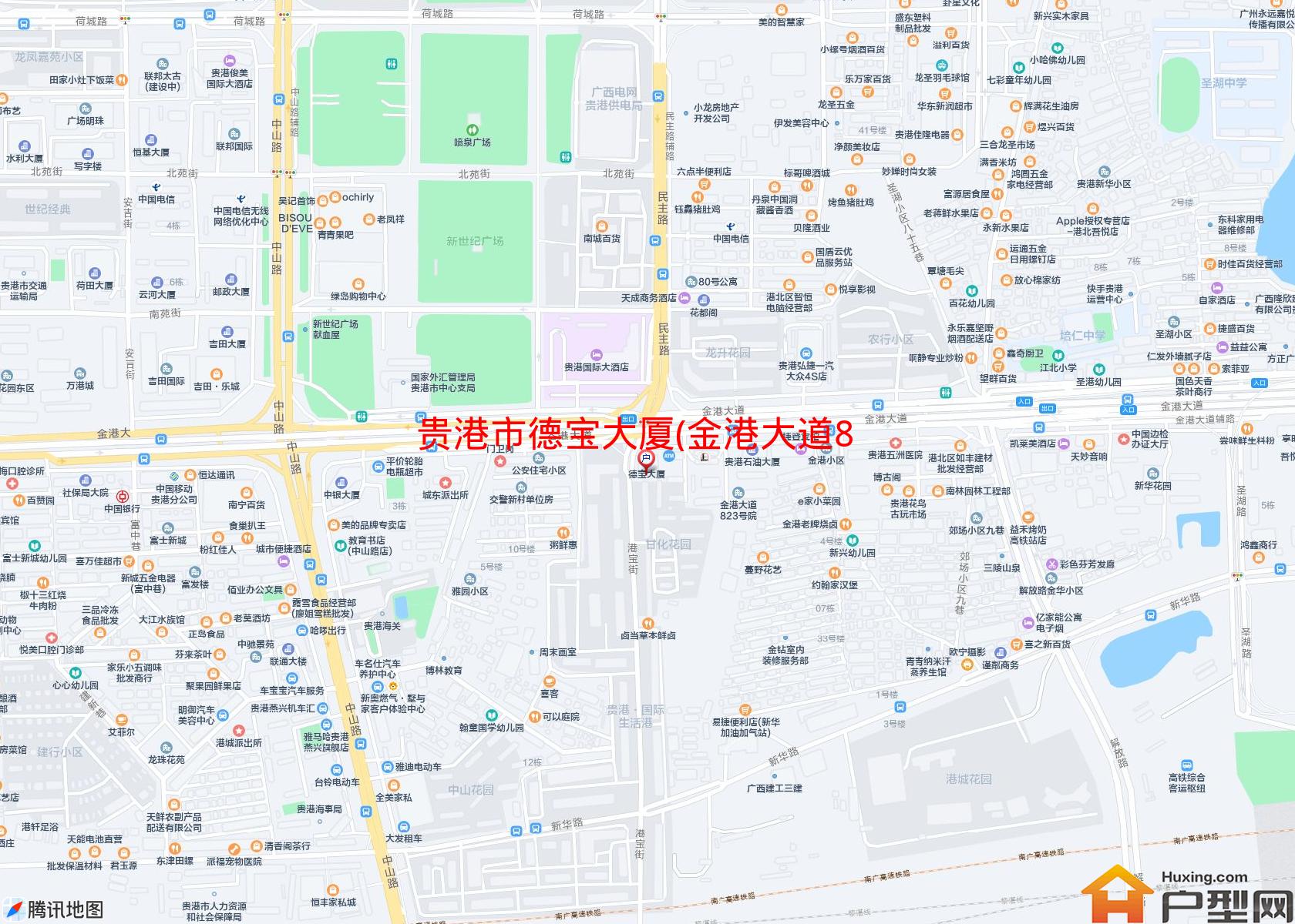 德宝大厦(金港大道833号)小区 - 户型网