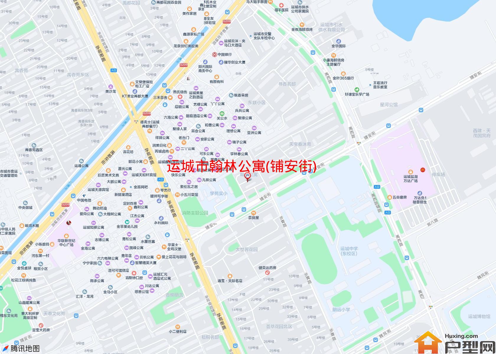 翰林公寓(铺安街)小区 - 户型网