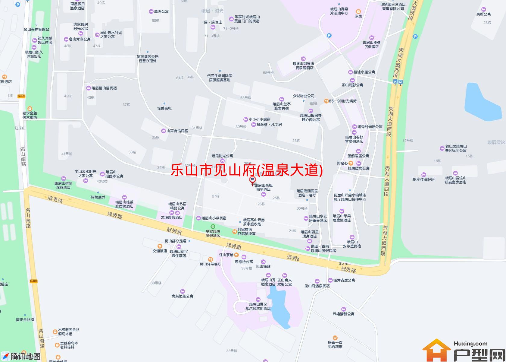 见山府(温泉大道)小区 - 户型网