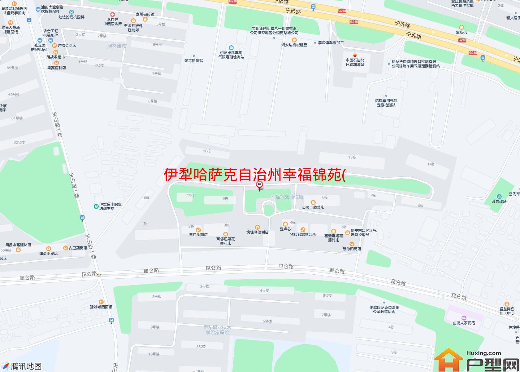 幸福锦苑(昆仑路)小区 - 户型网