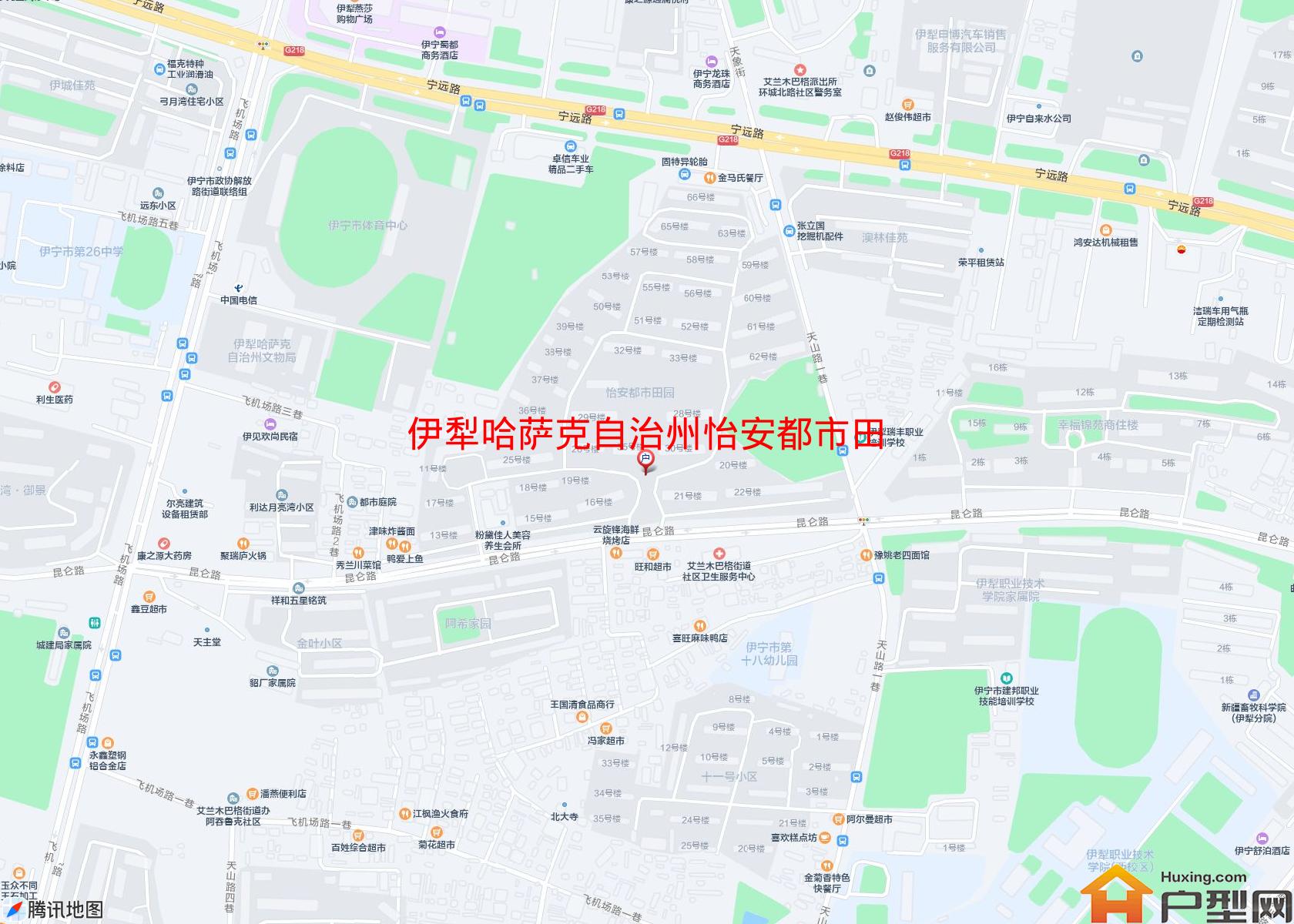 怡安都市田园(昆仑路)小区 - 户型网