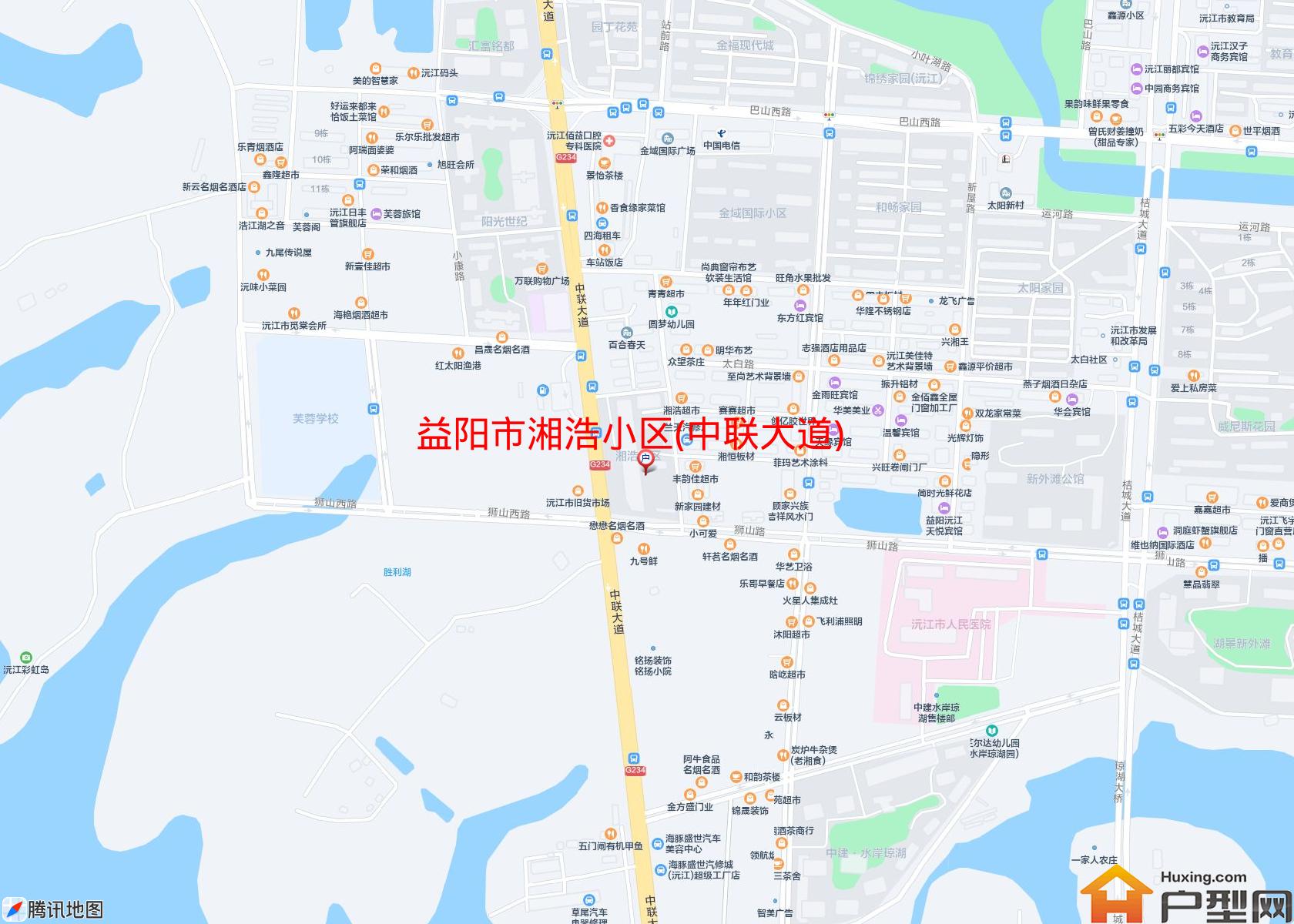湘浩小区(中联大道)小区 - 户型网