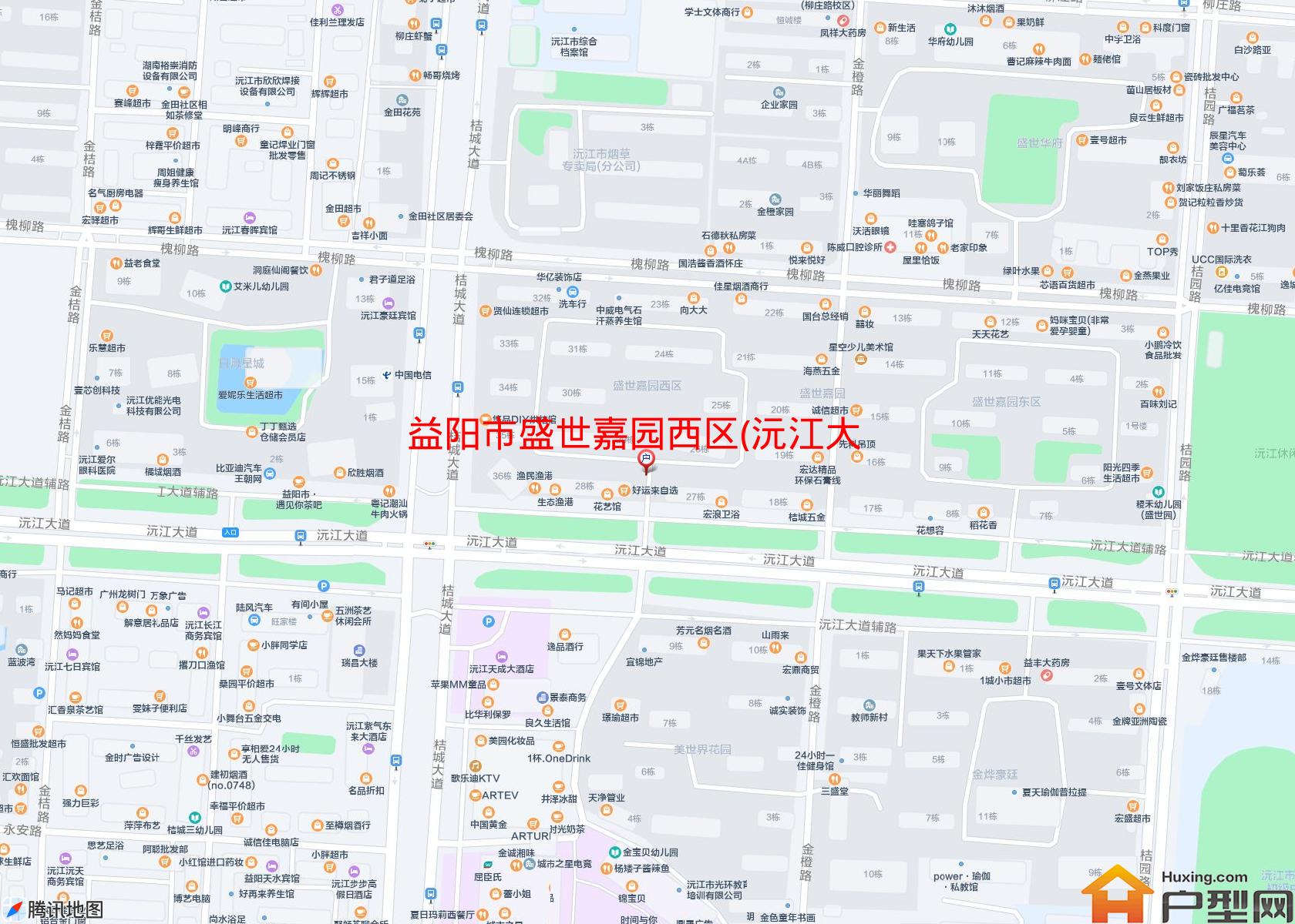 盛世嘉园西区(沅江大道)小区 - 户型网