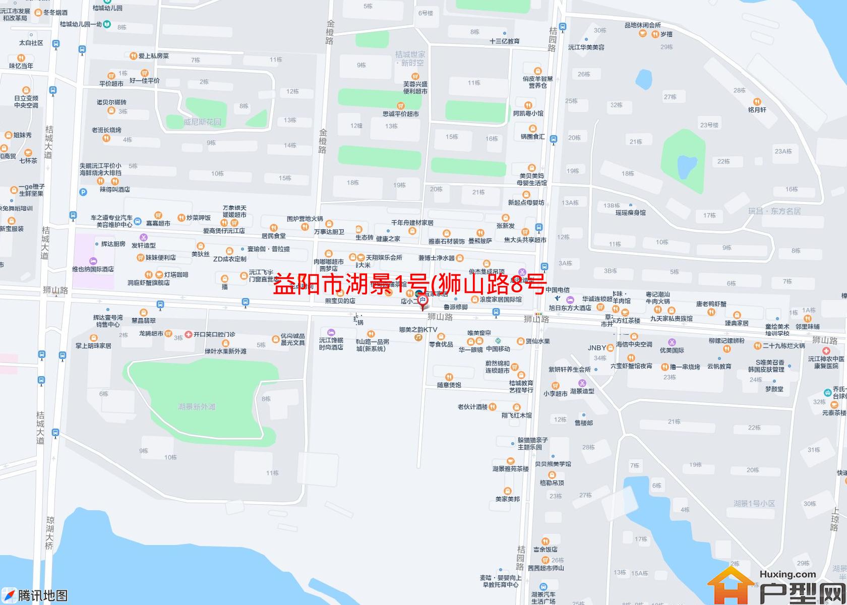 湖景1号(狮山路8号)小区 - 户型网