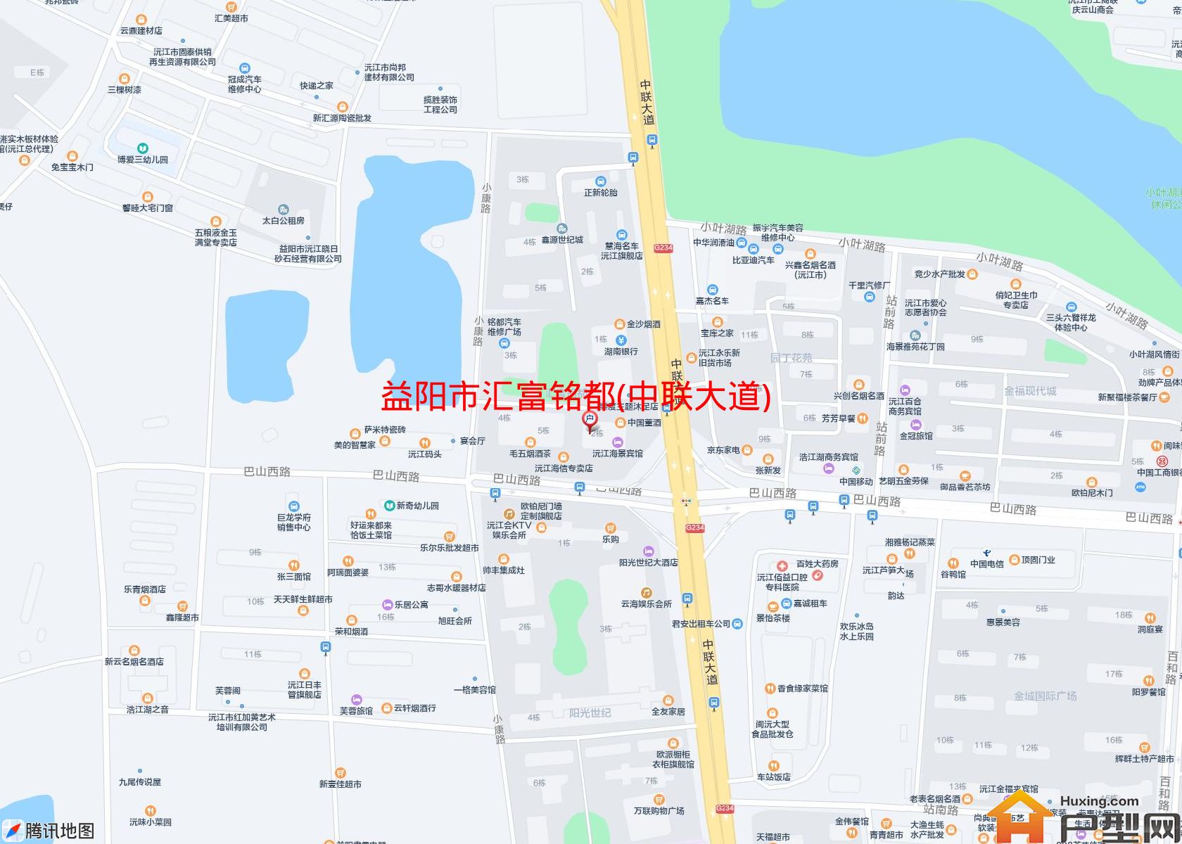 汇富铭都(中联大道)小区 - 户型网