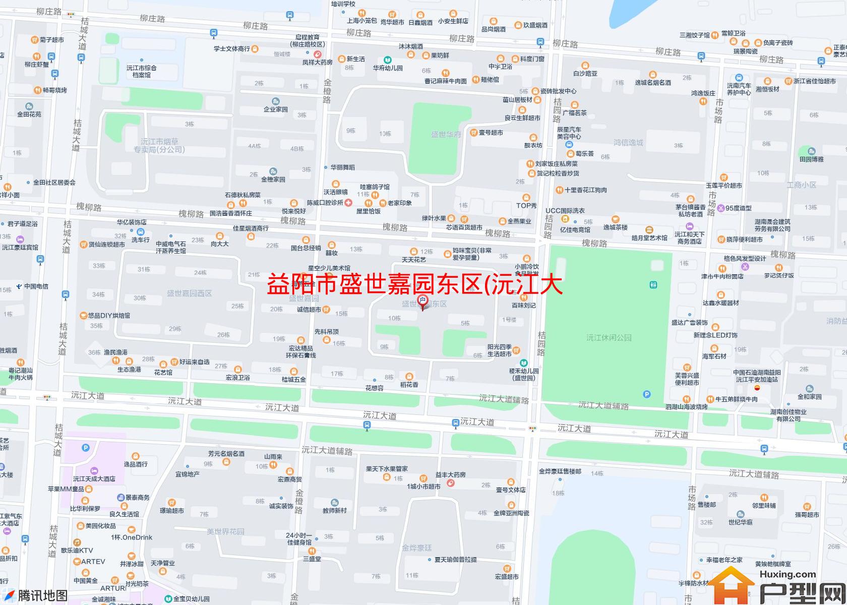 盛世嘉园东区(沅江大道)小区 - 户型网