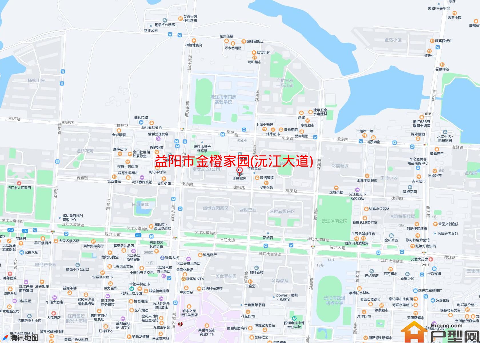 金橙家园(沅江大道)小区 - 户型网