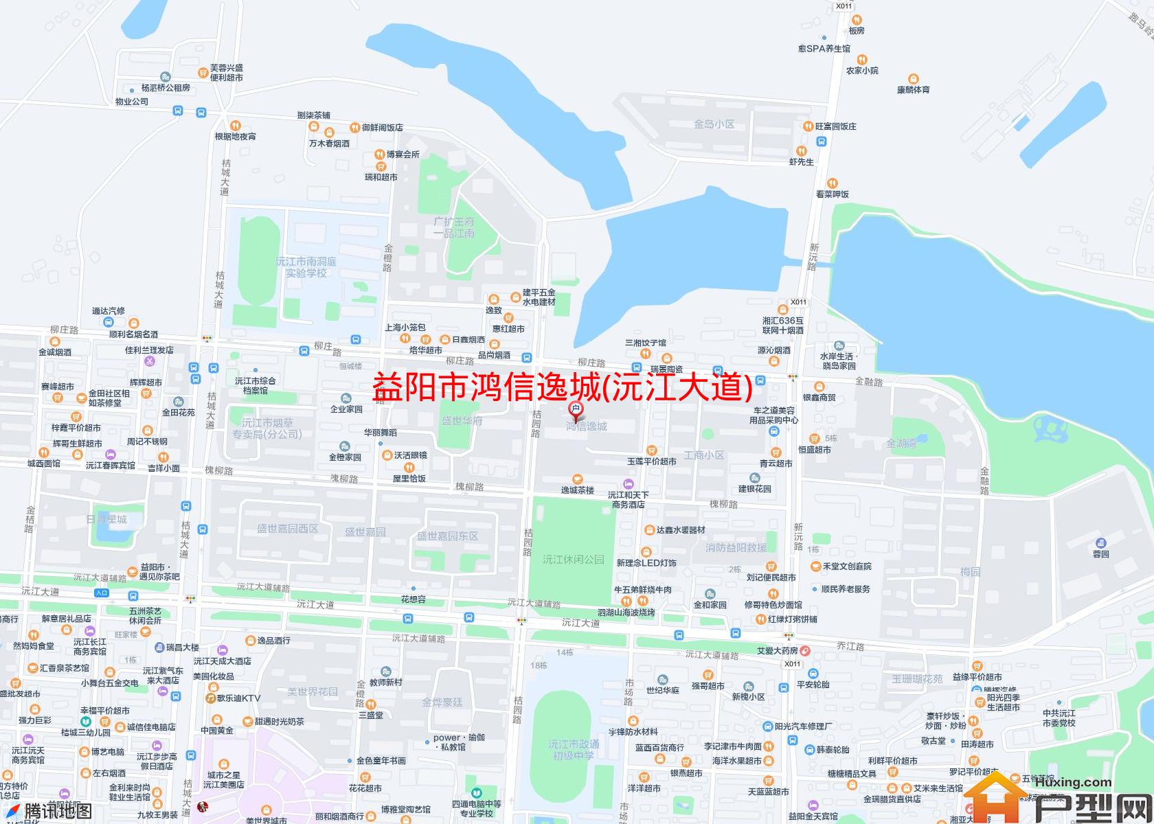 鸿信逸城(沅江大道)小区 - 户型网