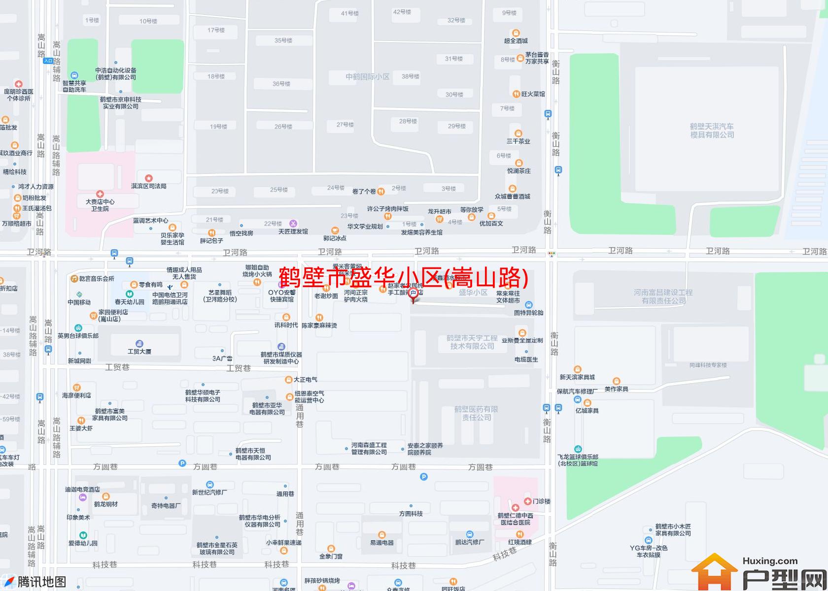 盛华小区(嵩山路)小区 - 户型网