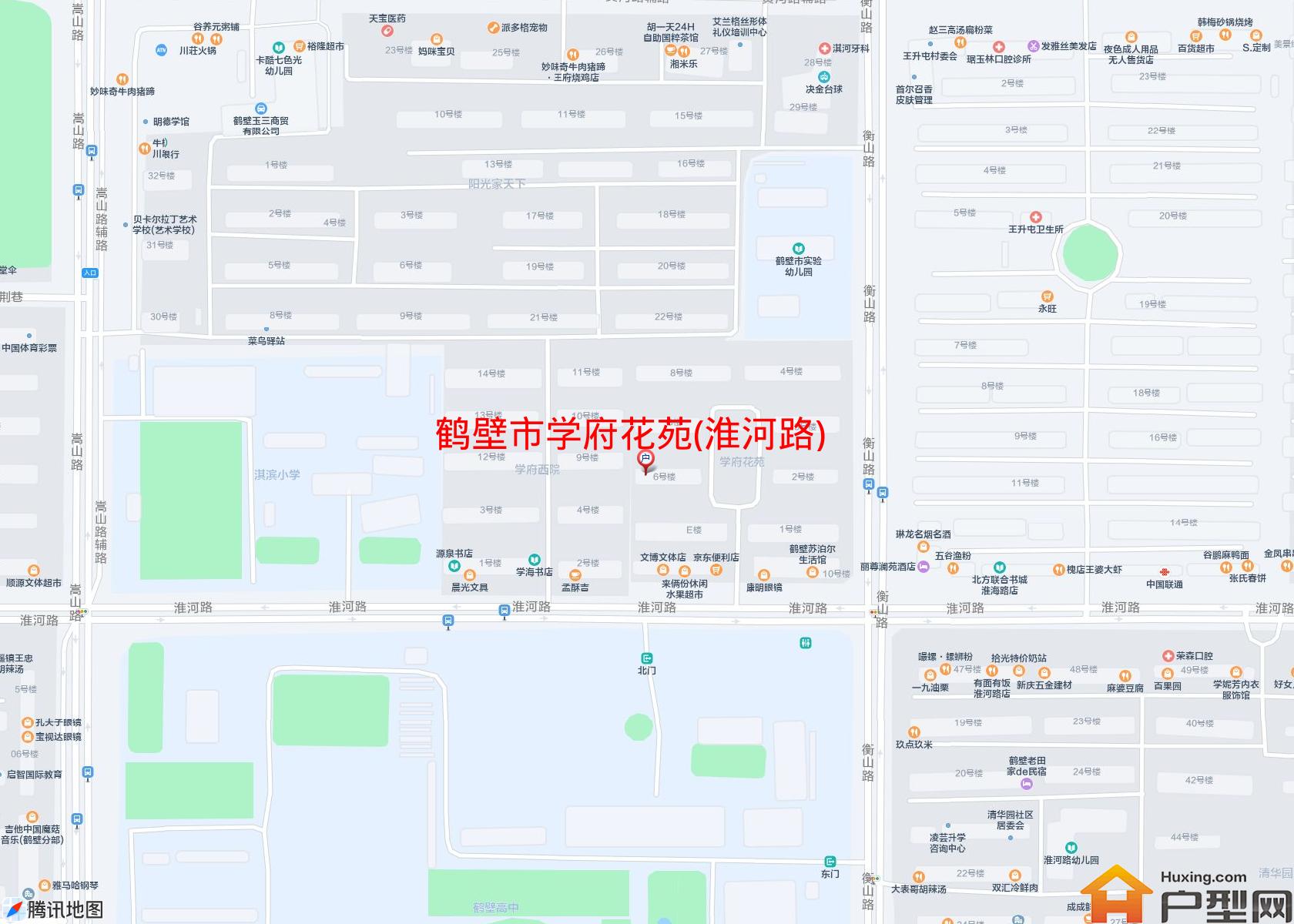 学府花苑(淮河路)小区 - 户型网