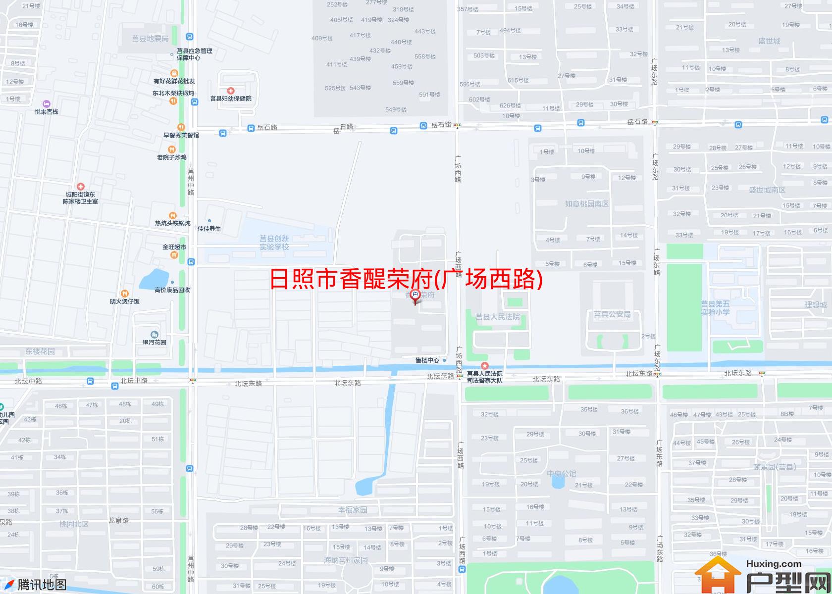香醍荣府(广场西路)小区 - 户型网