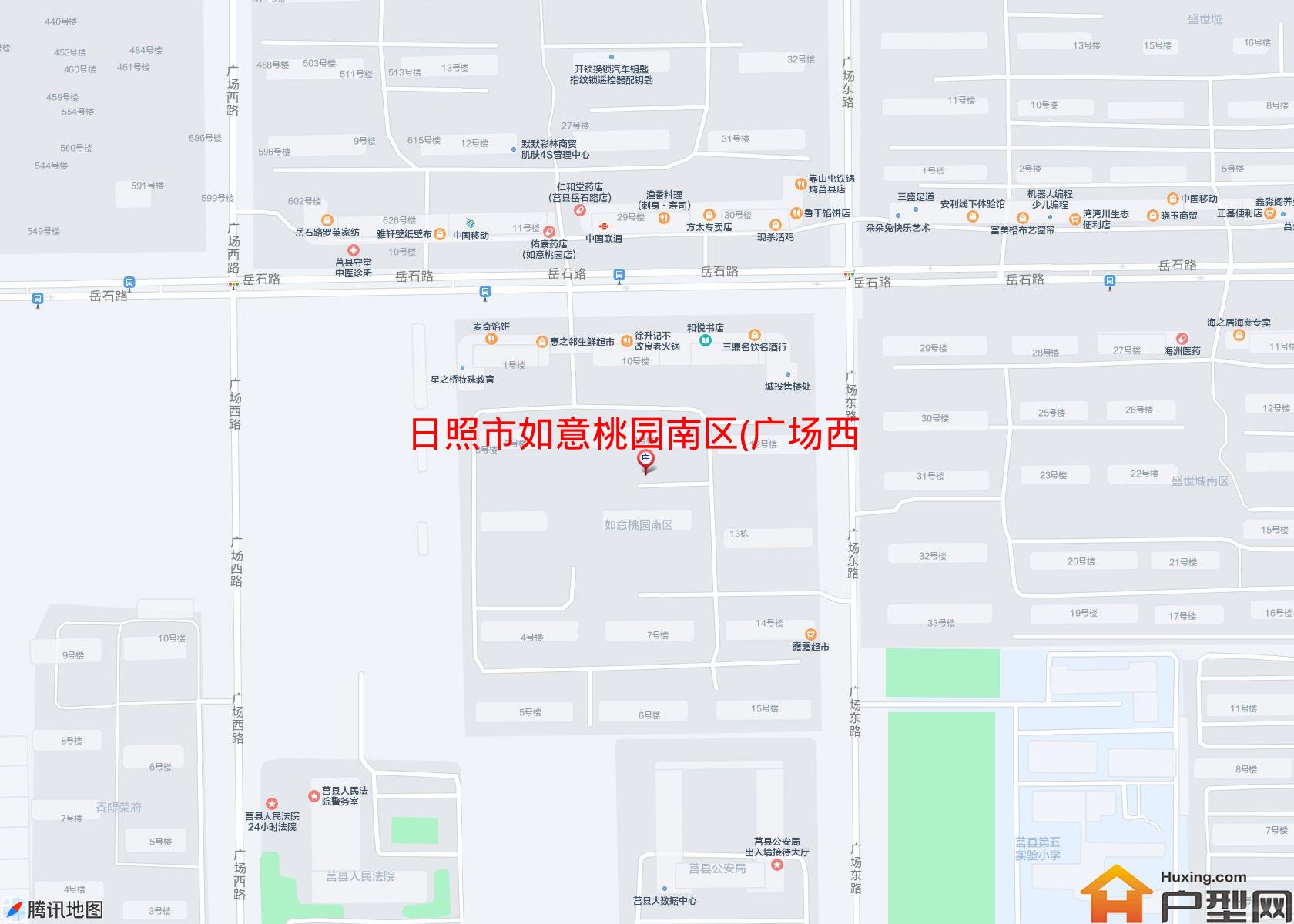 如意桃园南区(广场西路)小区 - 户型网