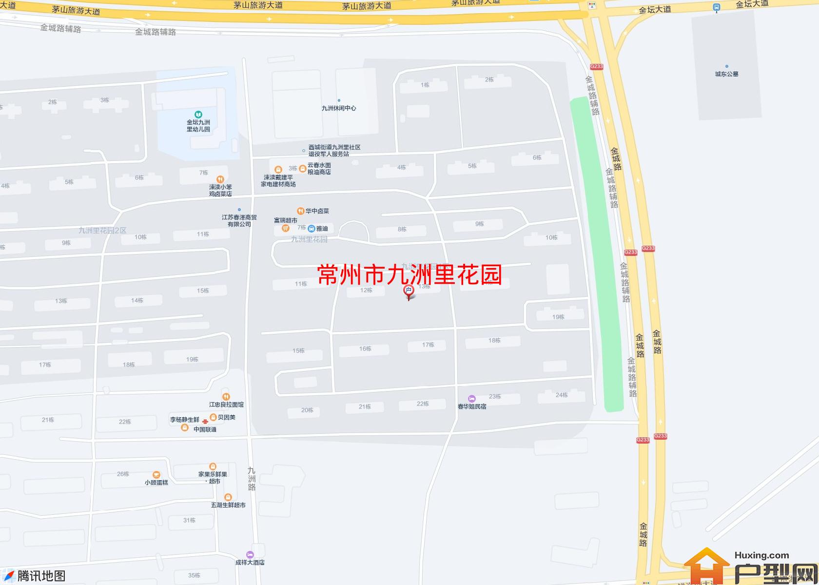 九洲里花园小区 - 户型网