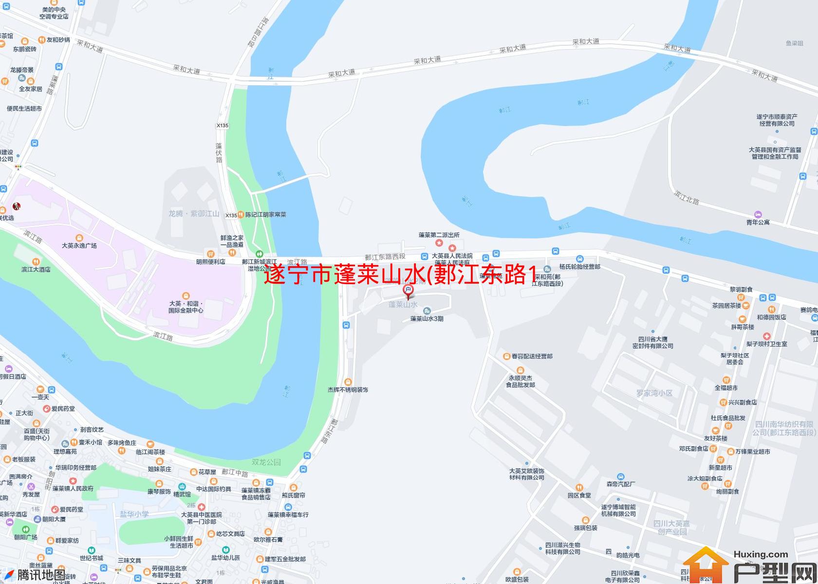 蓬莱山水(郪江东路199号)小区 - 户型网