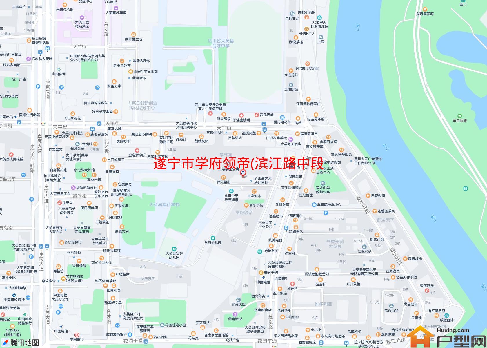 学府领帝(滨江路中段179号)小区 - 户型网