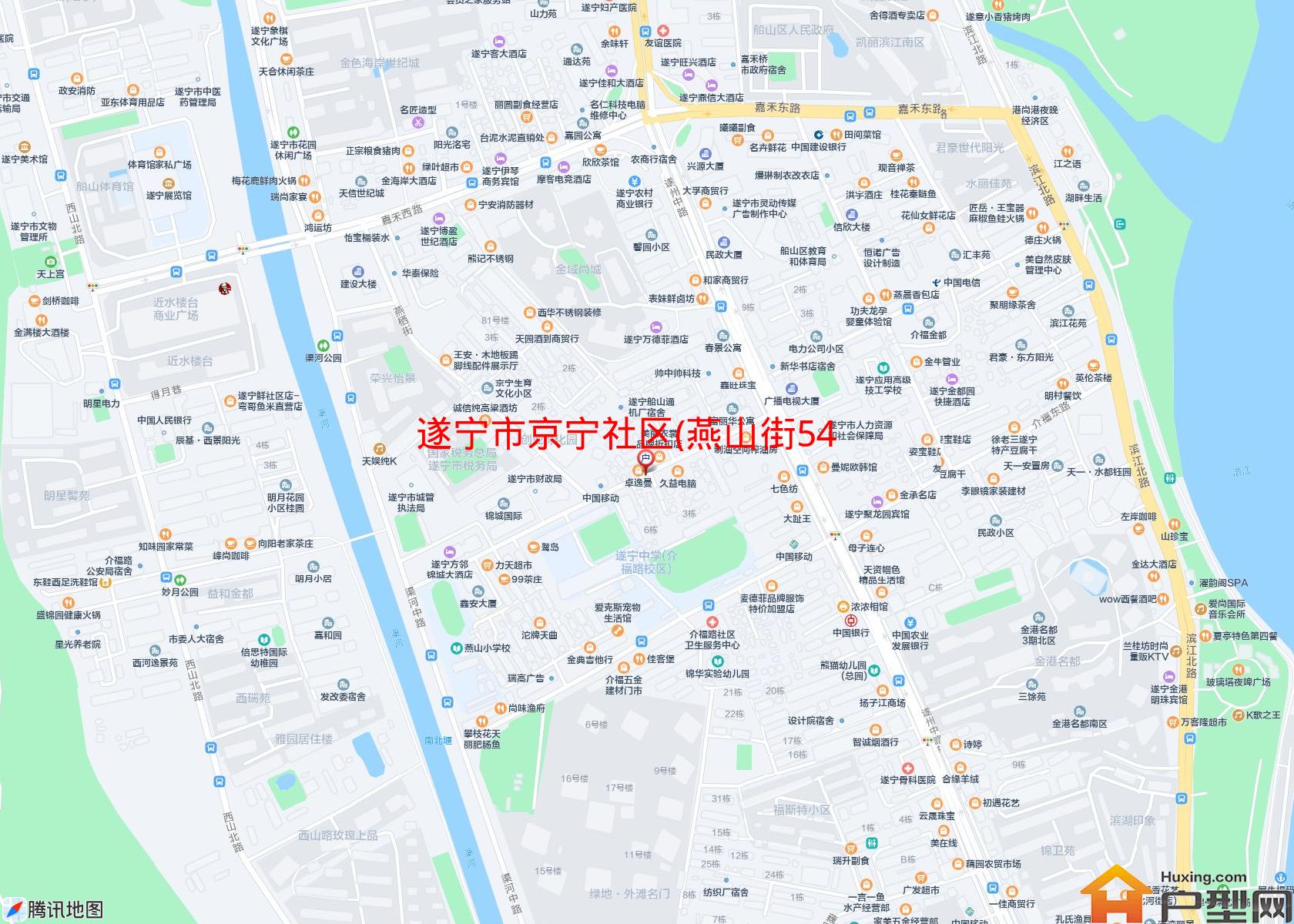京宁社区(燕山街54号)小区 - 户型网