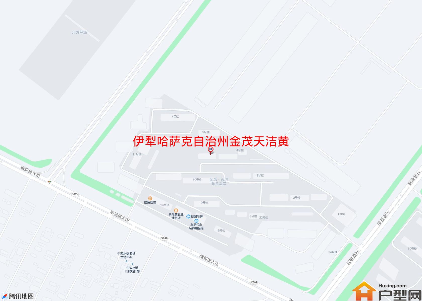 金茂天洁黄金海岸(699县道)小区 - 户型网