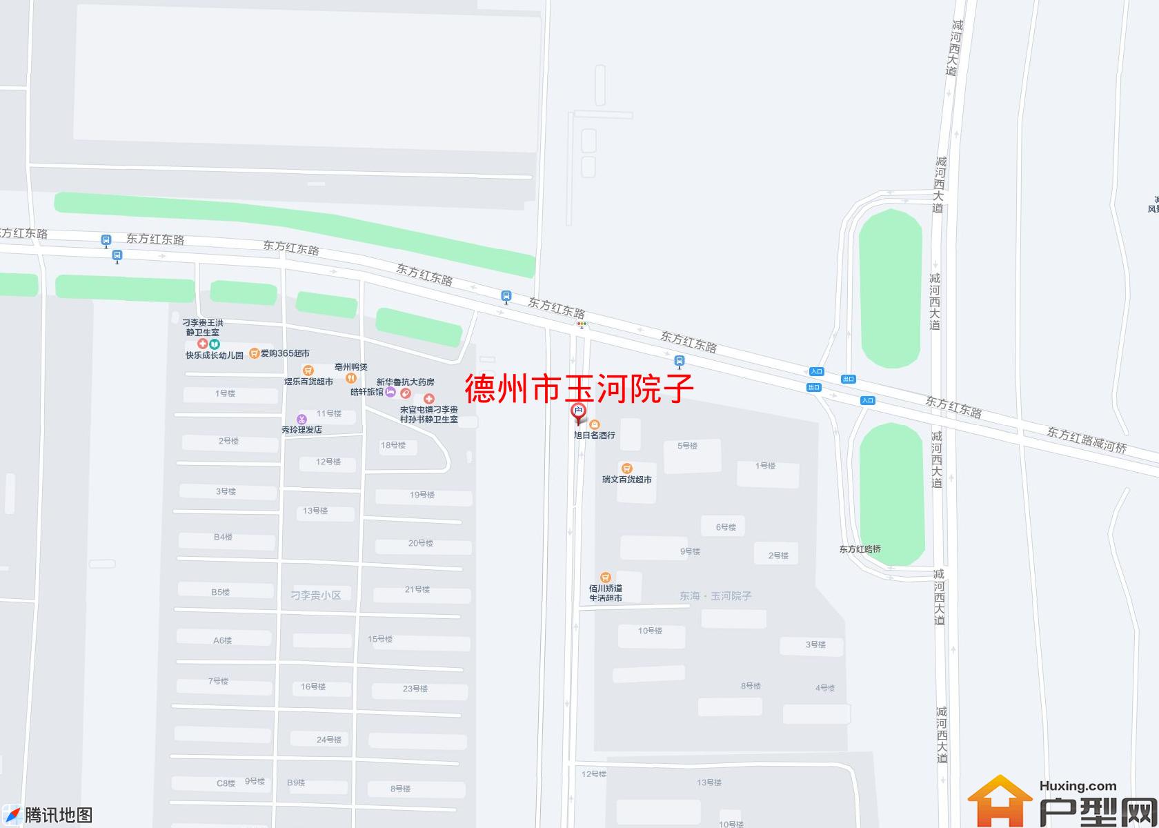 玉河院子小区 - 户型网
