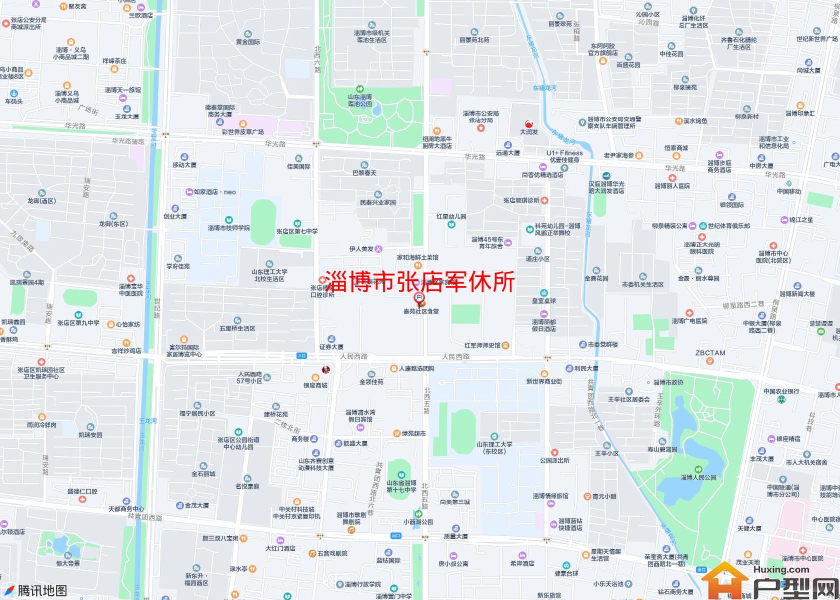 张店军休所小区 - 户型网