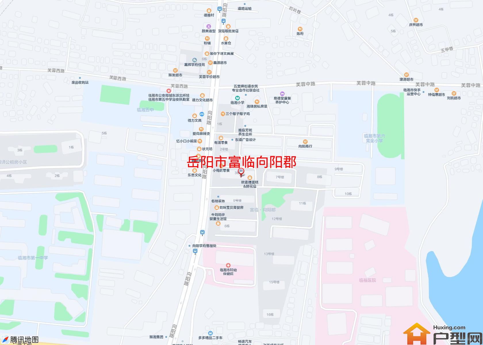 富临向阳郡小区 - 户型网