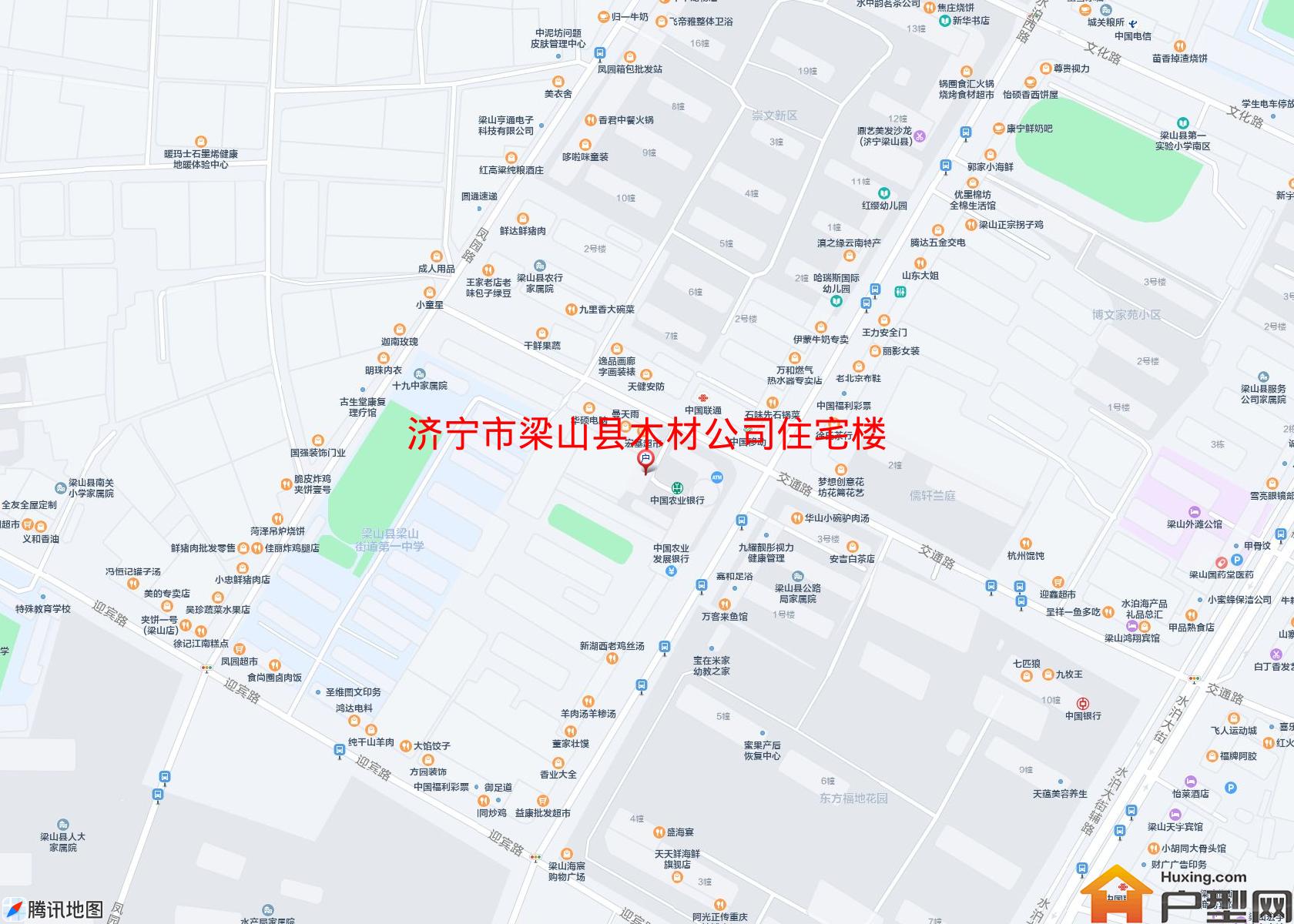 梁山县木材公司住宅楼小区 - 户型网