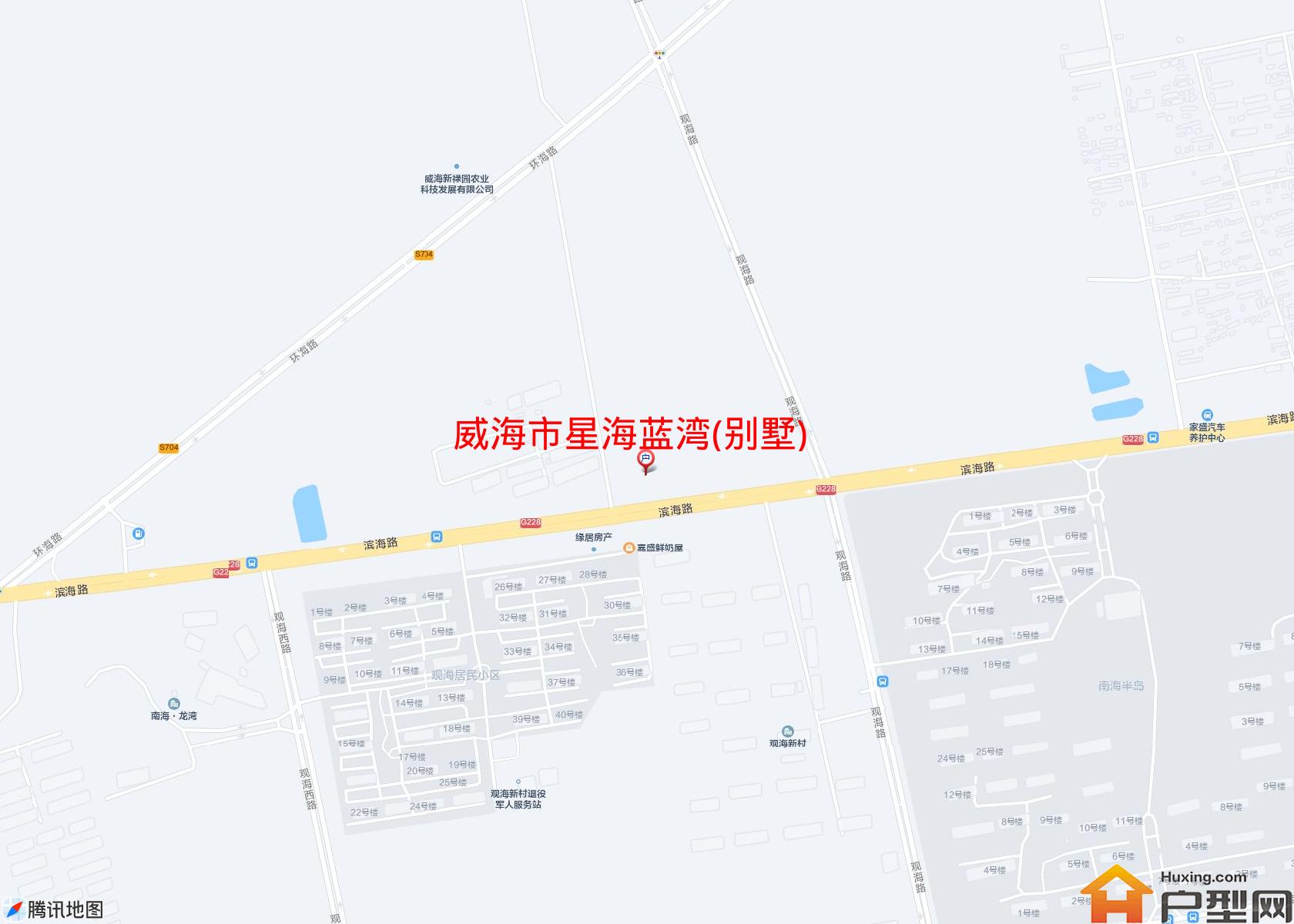 星海蓝湾(别墅)小区 - 户型网