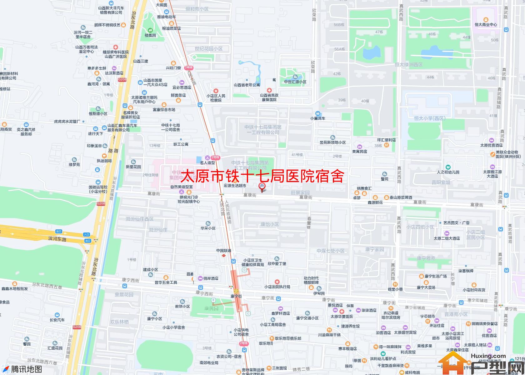 铁十七局医院宿舍小区 - 户型网