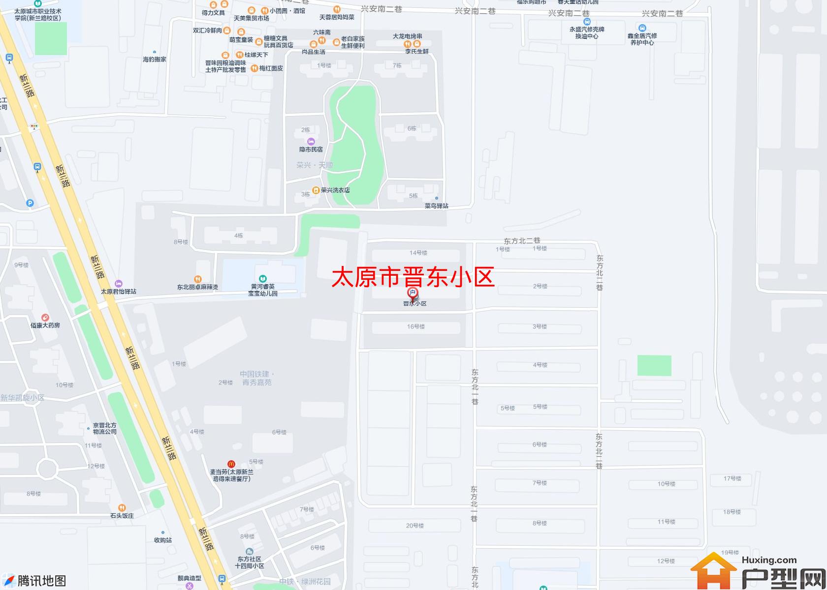 晋东小区小区 - 户型网