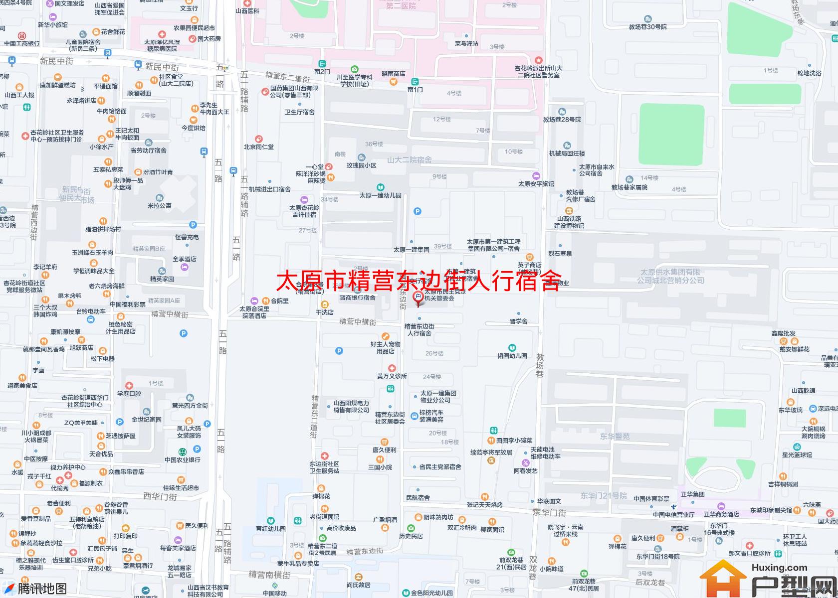 精营东边街人行宿舍小区 - 户型网
