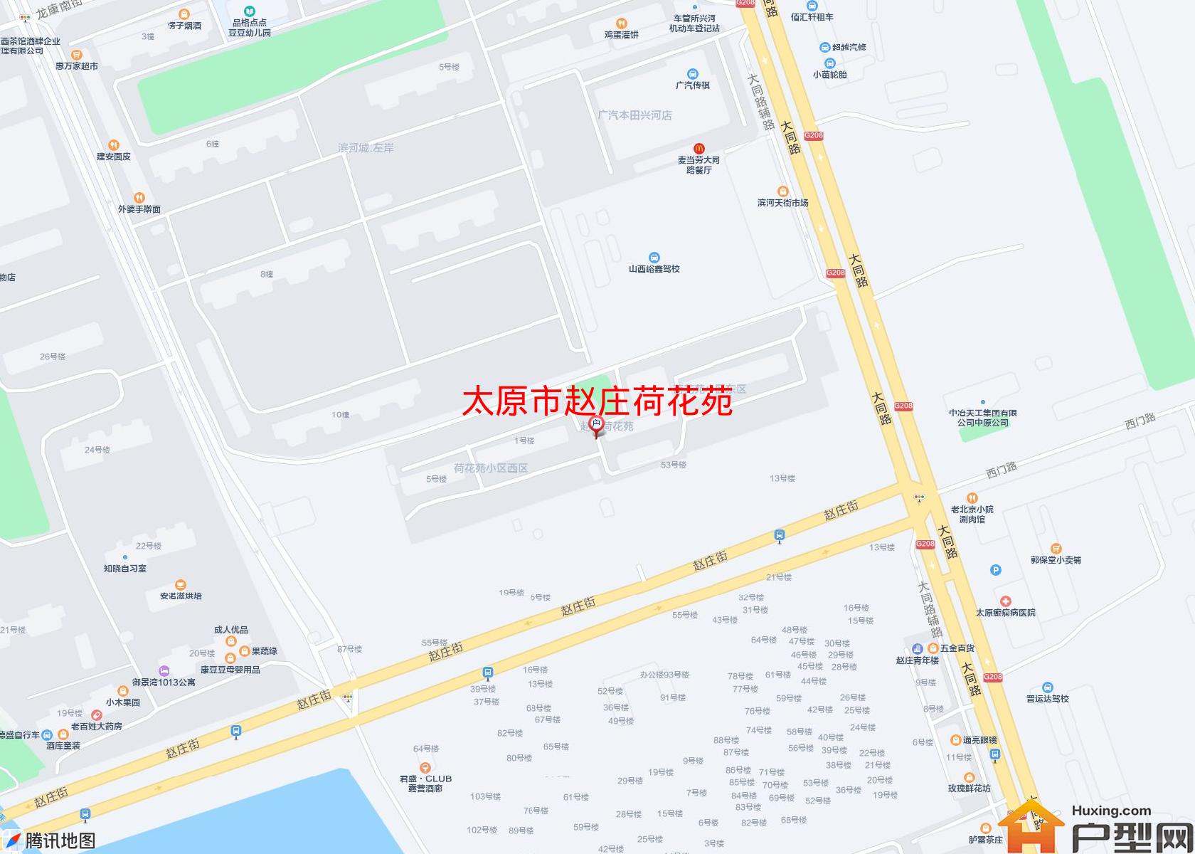 赵庄荷花苑小区 - 户型网