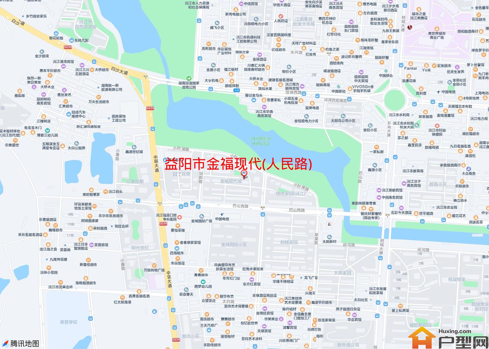 金福现代(人民路)小区 - 户型网