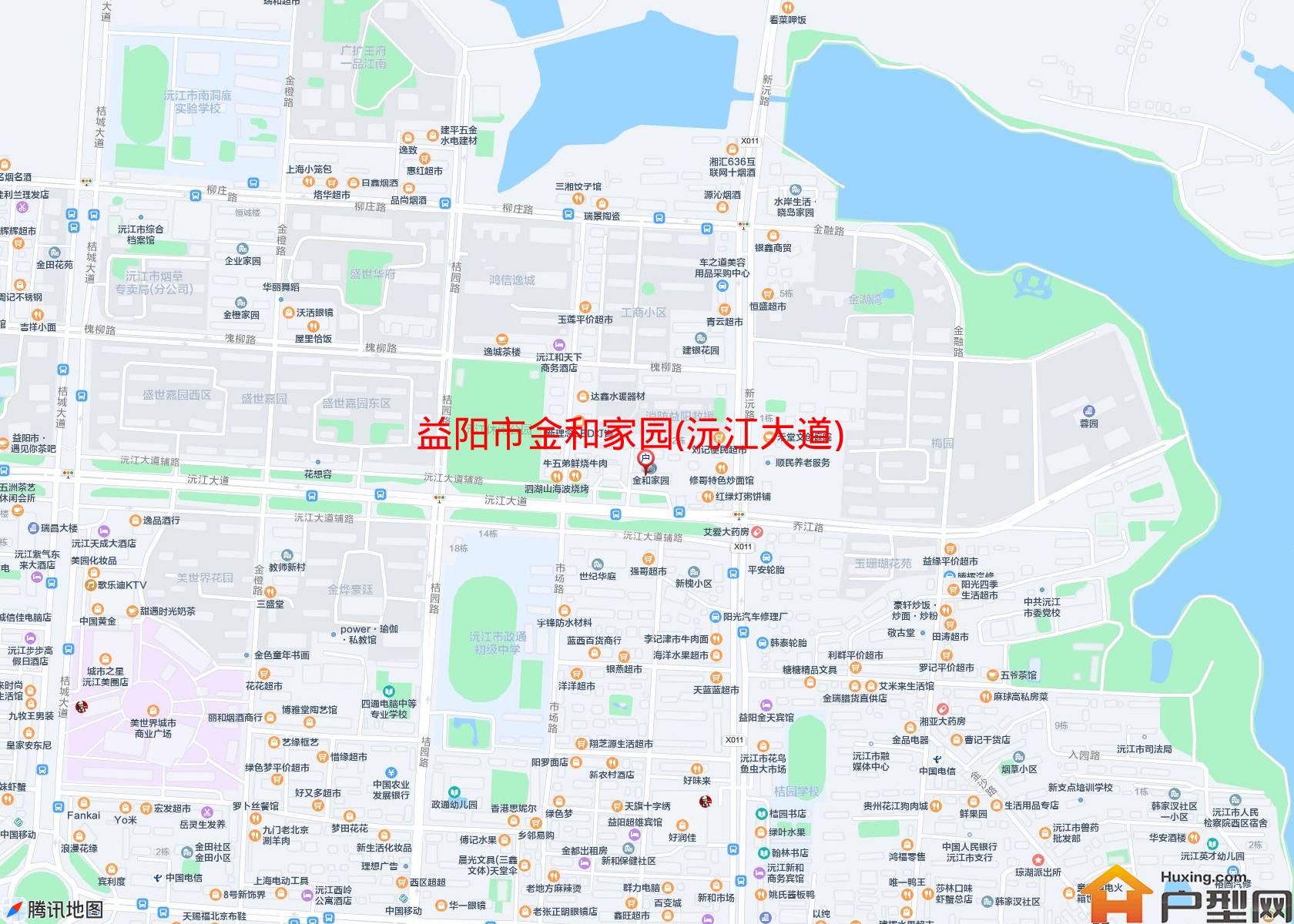 金和家园(沅江大道)小区 - 户型网